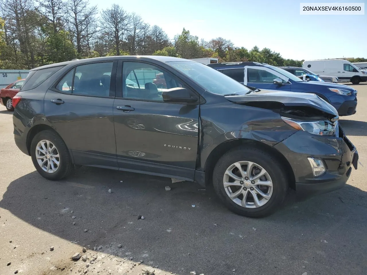 2019 Chevrolet Equinox Ls VIN: 2GNAXSEV4K6160500 Lot: 69873984