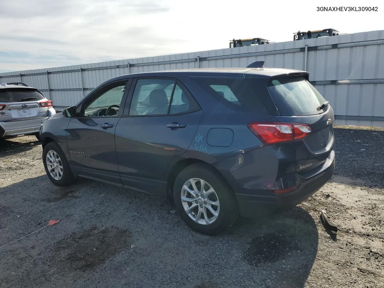 2019 Chevrolet Equinox Ls VIN: 3GNAXHEV3KL309042 Lot: 69936254