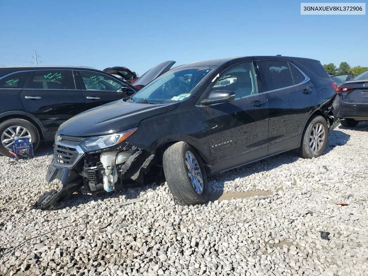 2019 Chevrolet Equinox Lt VIN: 3GNAXUEV8KL372906 Lot: 69940194