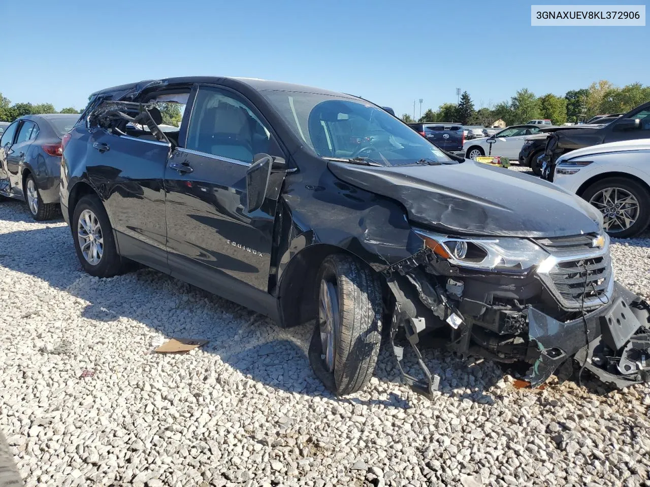 2019 Chevrolet Equinox Lt VIN: 3GNAXUEV8KL372906 Lot: 69940194