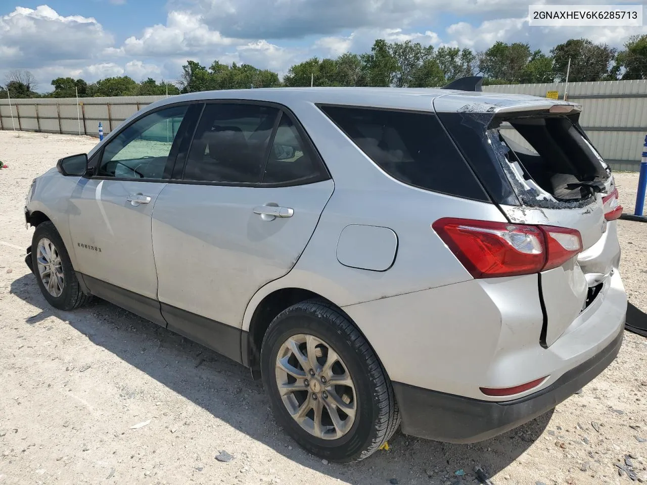 2019 Chevrolet Equinox Ls VIN: 2GNAXHEV6K6285713 Lot: 69961514