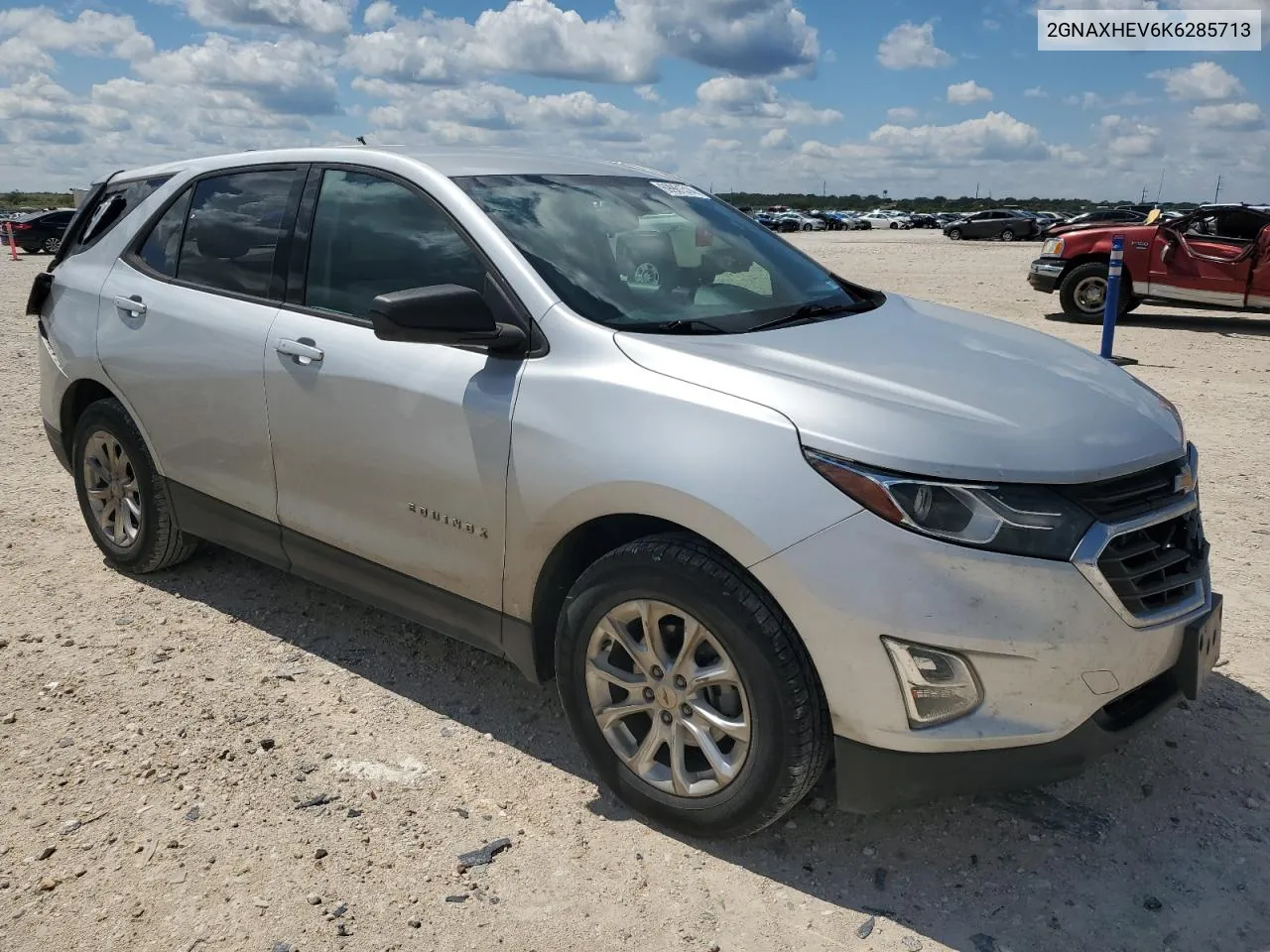 2019 Chevrolet Equinox Ls VIN: 2GNAXHEV6K6285713 Lot: 69961514