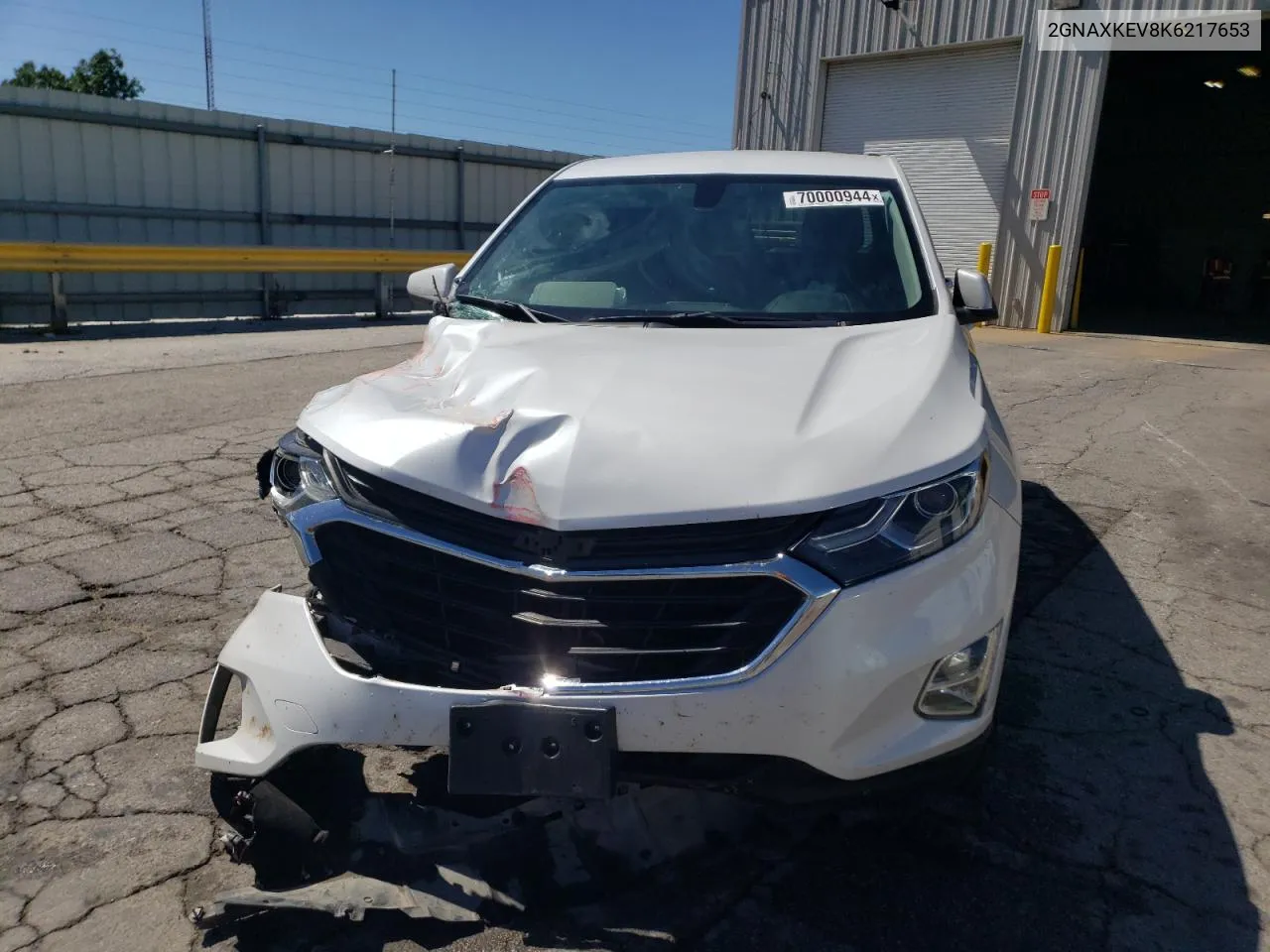 2019 Chevrolet Equinox Lt VIN: 2GNAXKEV8K6217653 Lot: 70000944