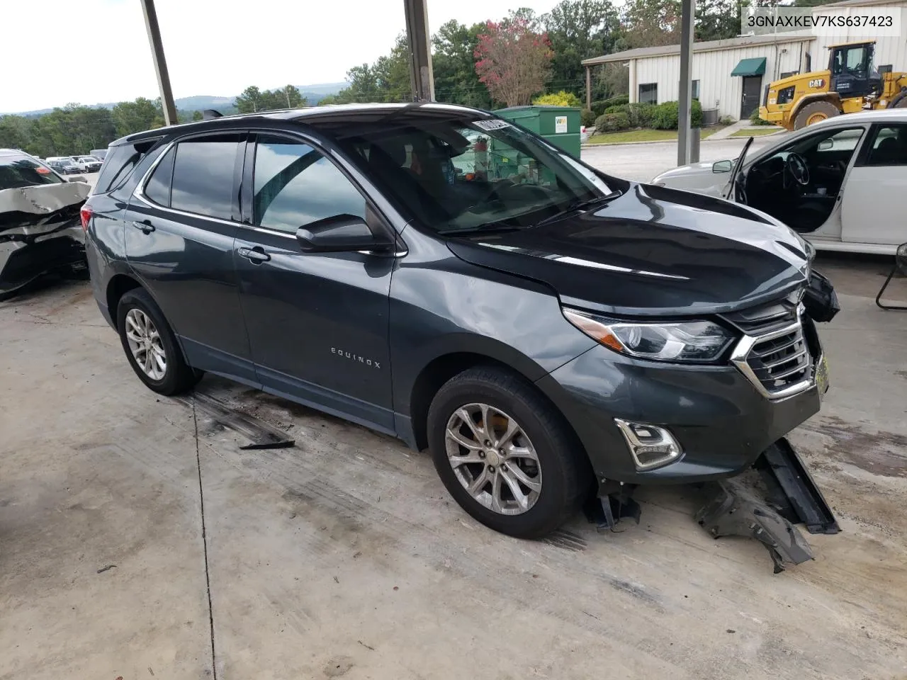 2019 Chevrolet Equinox Lt VIN: 3GNAXKEV7KS637423 Lot: 70004944