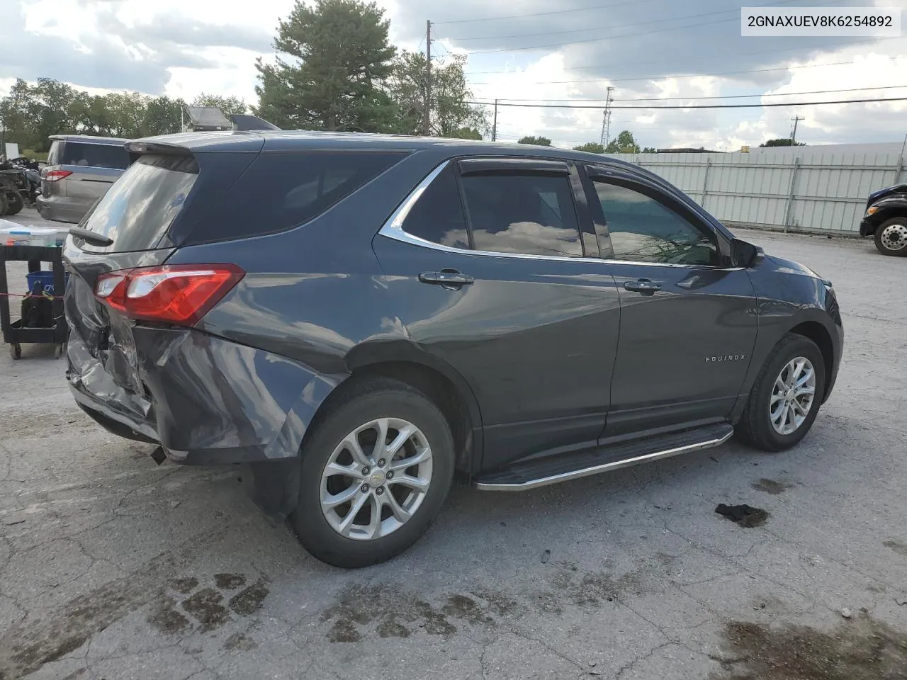 2019 Chevrolet Equinox Lt VIN: 2GNAXUEV8K6254892 Lot: 70019734