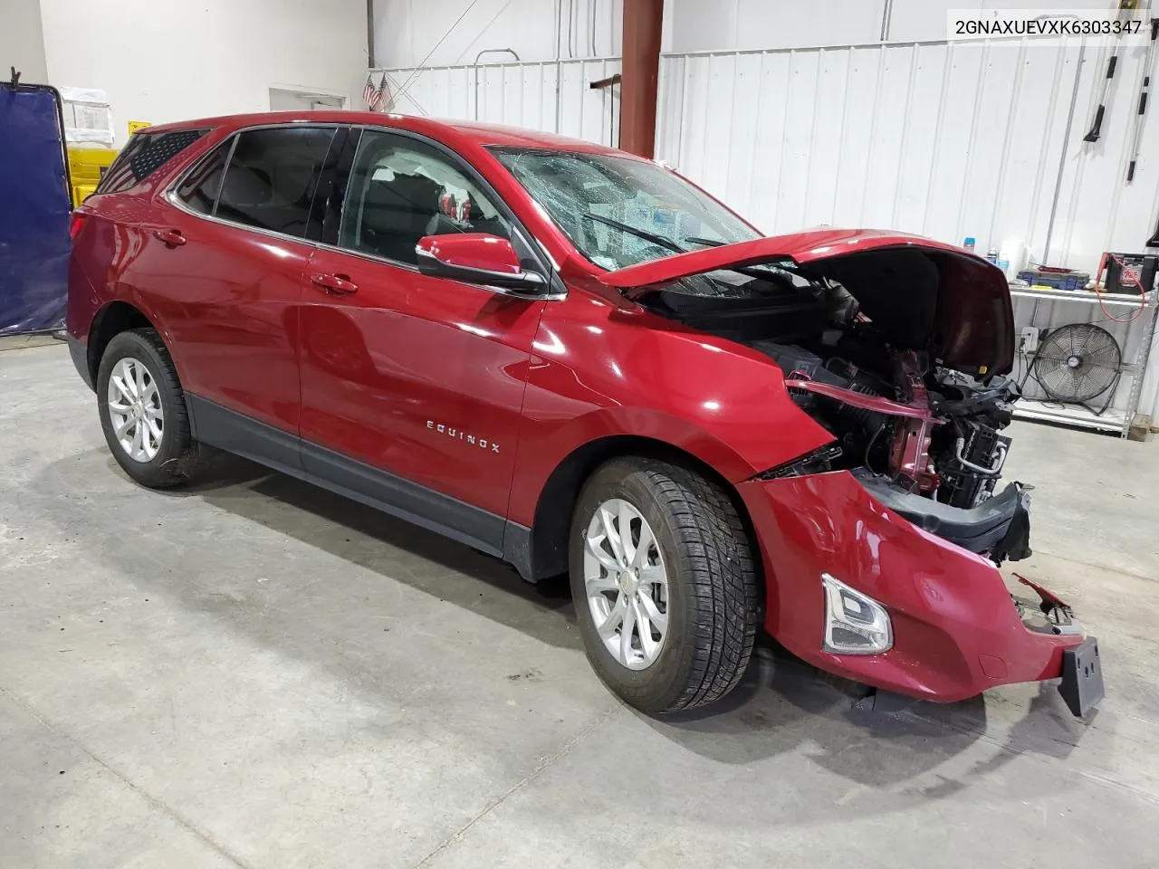 2GNAXUEVXK6303347 2019 Chevrolet Equinox Lt