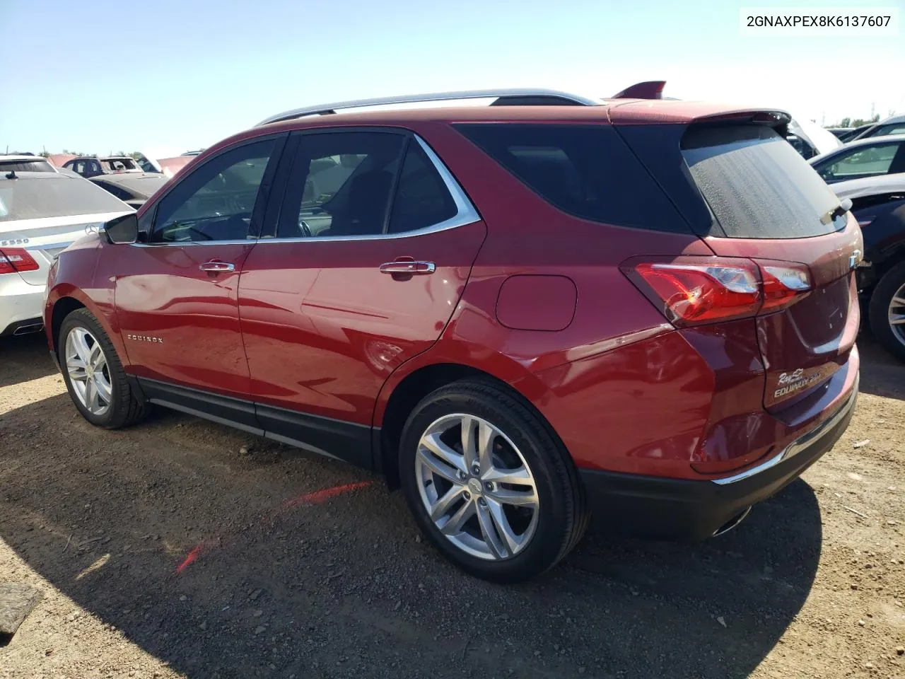 2GNAXPEX8K6137607 2019 Chevrolet Equinox Premier