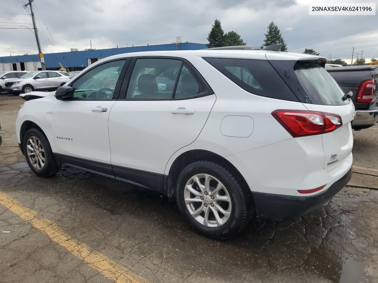 2019 Chevrolet Equinox Ls VIN: 2GNAXSEV4K6241996 Lot: 70136084