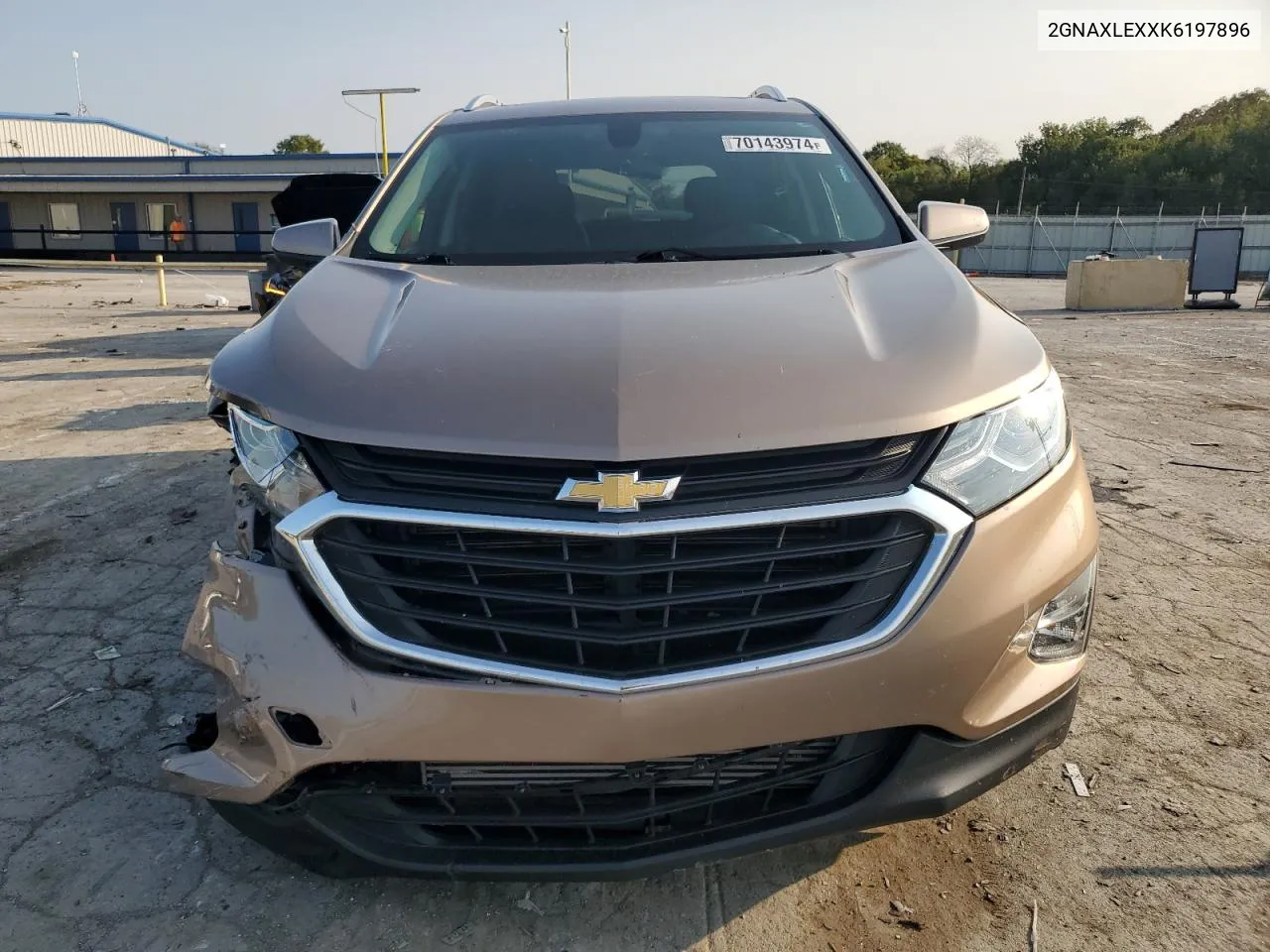 2019 Chevrolet Equinox Lt VIN: 2GNAXLEXXK6197896 Lot: 70143974