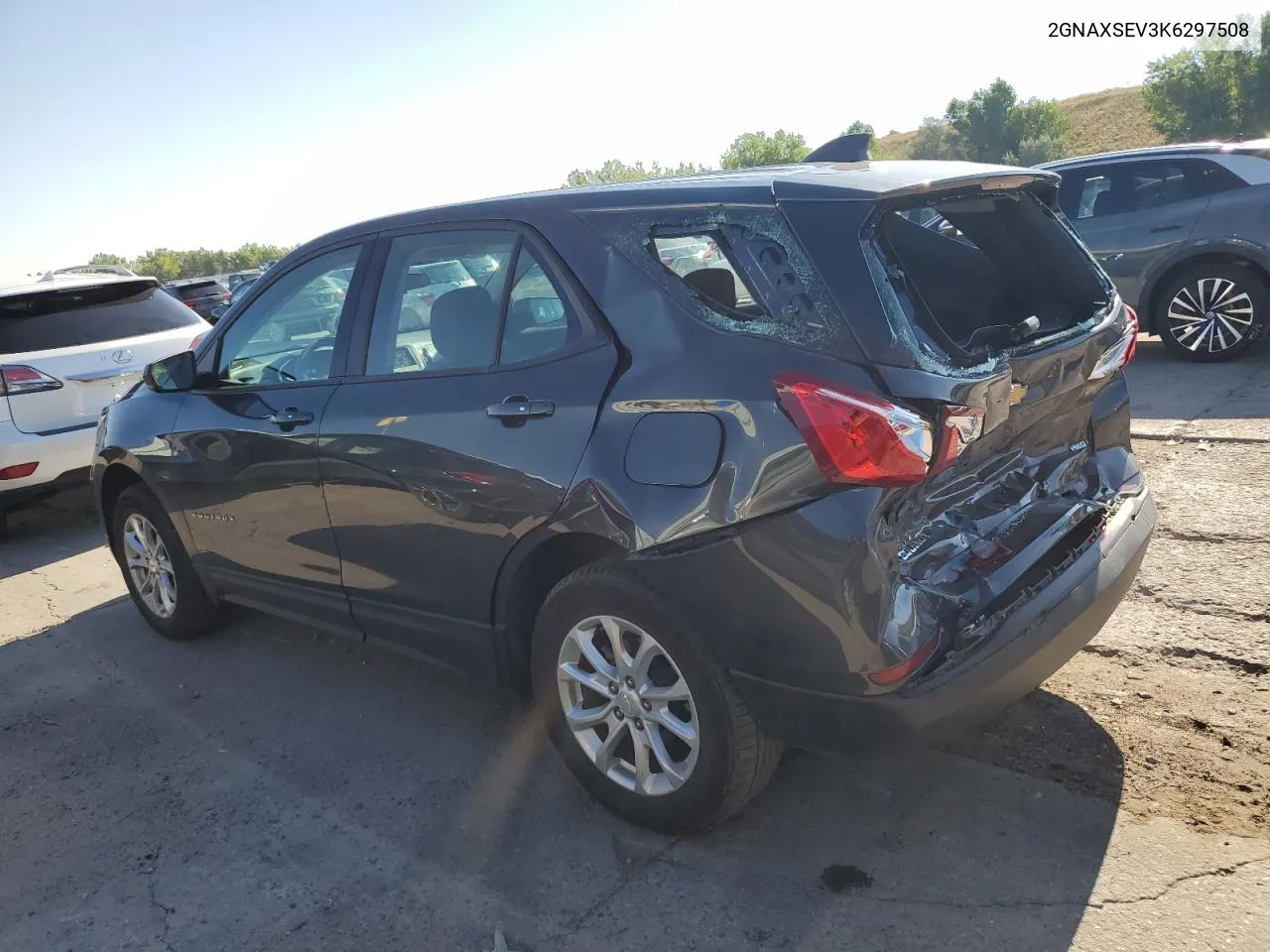 2019 Chevrolet Equinox Ls VIN: 2GNAXSEV3K6297508 Lot: 70150594