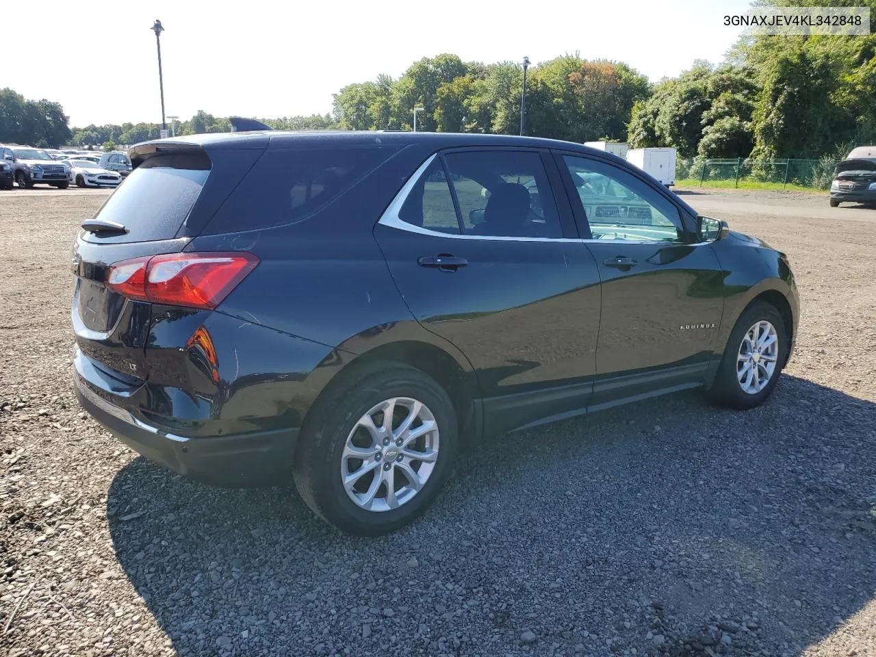 2019 Chevrolet Equinox Lt VIN: 3GNAXJEV4KL342848 Lot: 70240794