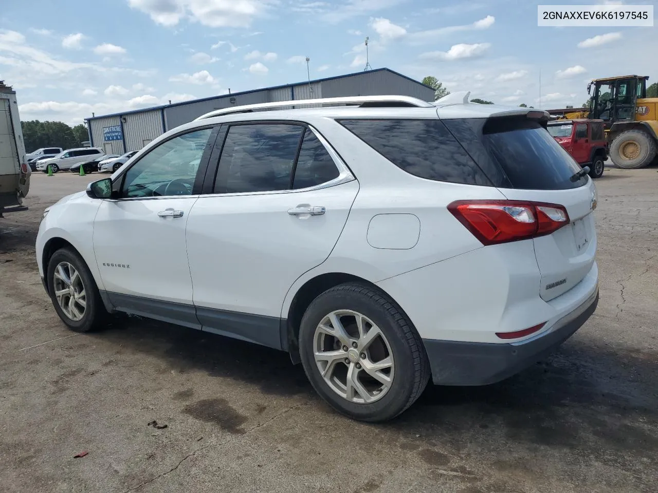 2019 Chevrolet Equinox Premier VIN: 2GNAXXEV6K6197545 Lot: 70272724