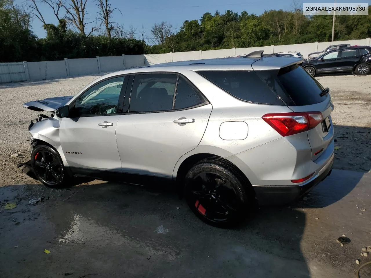 2019 Chevrolet Equinox Lt VIN: 2GNAXLEXXK6195730 Lot: 70273244