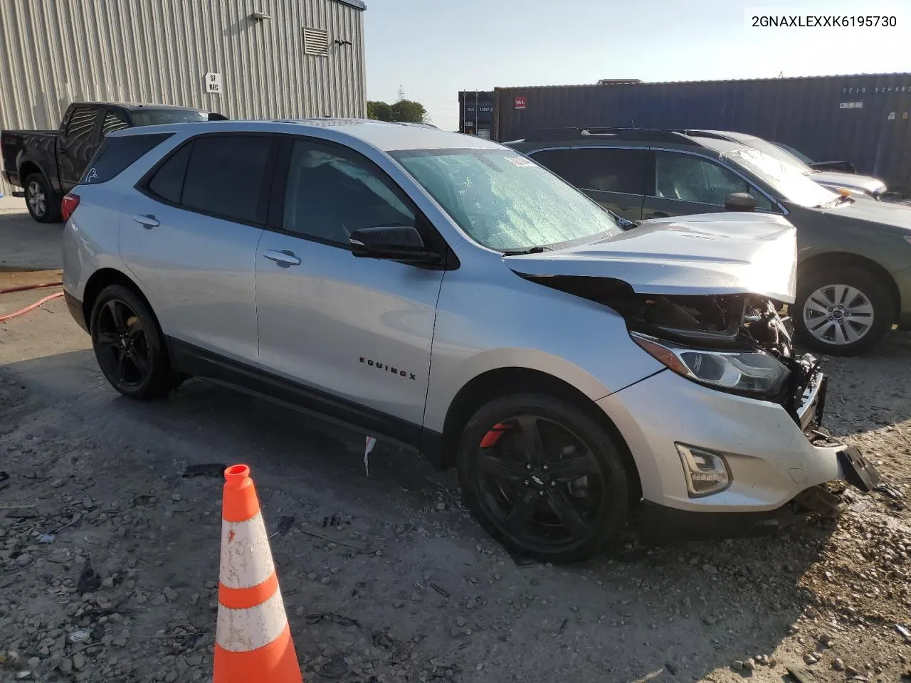 2019 Chevrolet Equinox Lt VIN: 2GNAXLEXXK6195730 Lot: 70273244