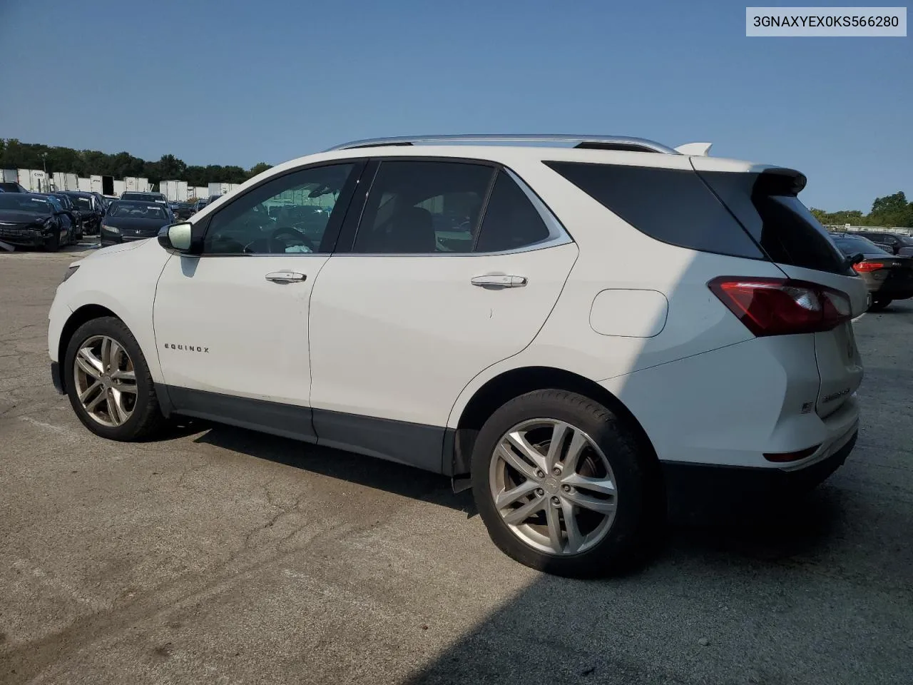 2019 Chevrolet Equinox Premier VIN: 3GNAXYEX0KS566280 Lot: 70326304