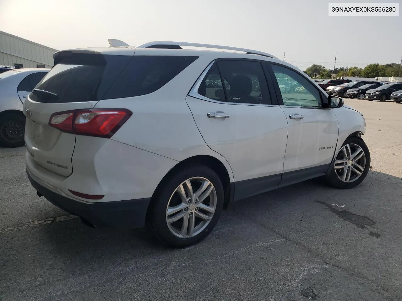 2019 Chevrolet Equinox Premier VIN: 3GNAXYEX0KS566280 Lot: 70326304