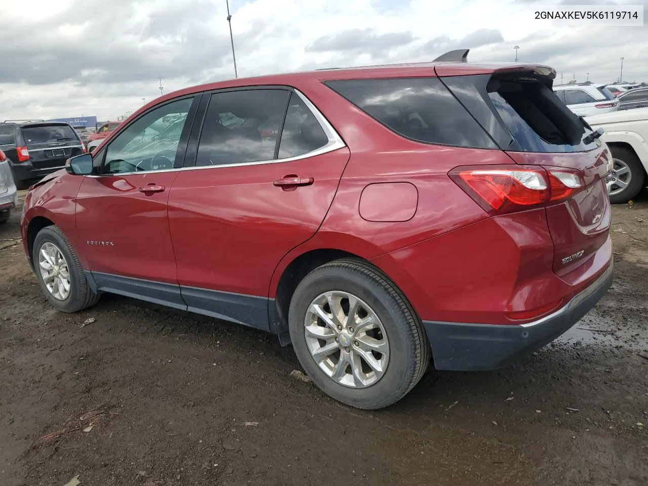 2019 Chevrolet Equinox Lt VIN: 2GNAXKEV5K6119714 Lot: 70372374