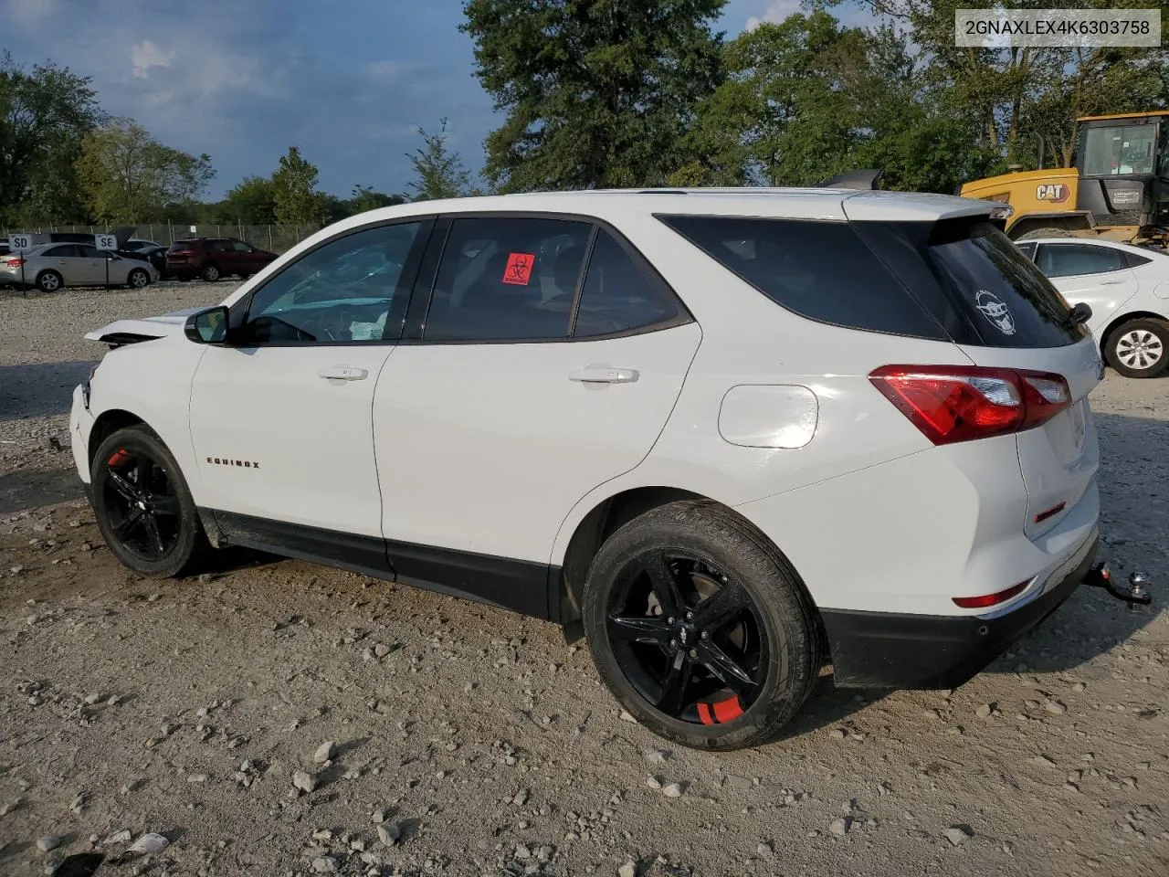 2019 Chevrolet Equinox Lt VIN: 2GNAXLEX4K6303758 Lot: 70382454