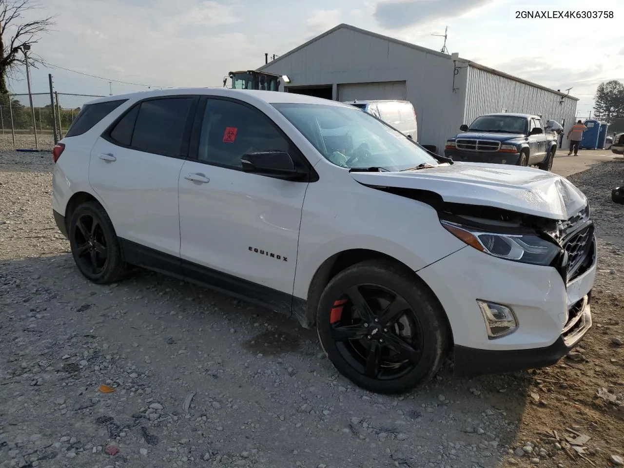 2019 Chevrolet Equinox Lt VIN: 2GNAXLEX4K6303758 Lot: 70382454