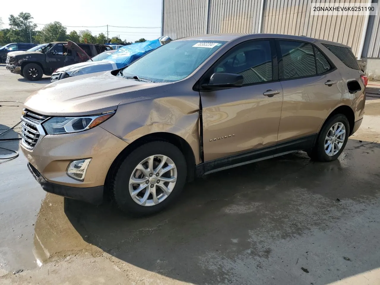 2019 Chevrolet Equinox Ls VIN: 2GNAXHEV6K6251190 Lot: 70383204