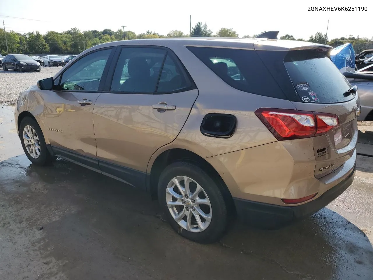 2019 Chevrolet Equinox Ls VIN: 2GNAXHEV6K6251190 Lot: 70383204