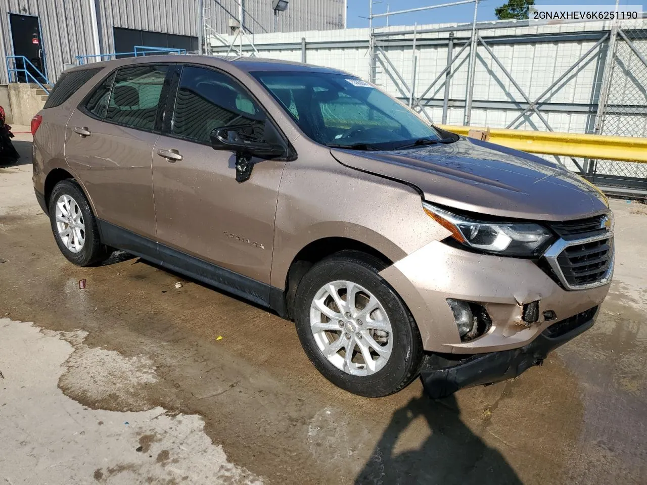 2019 Chevrolet Equinox Ls VIN: 2GNAXHEV6K6251190 Lot: 70383204