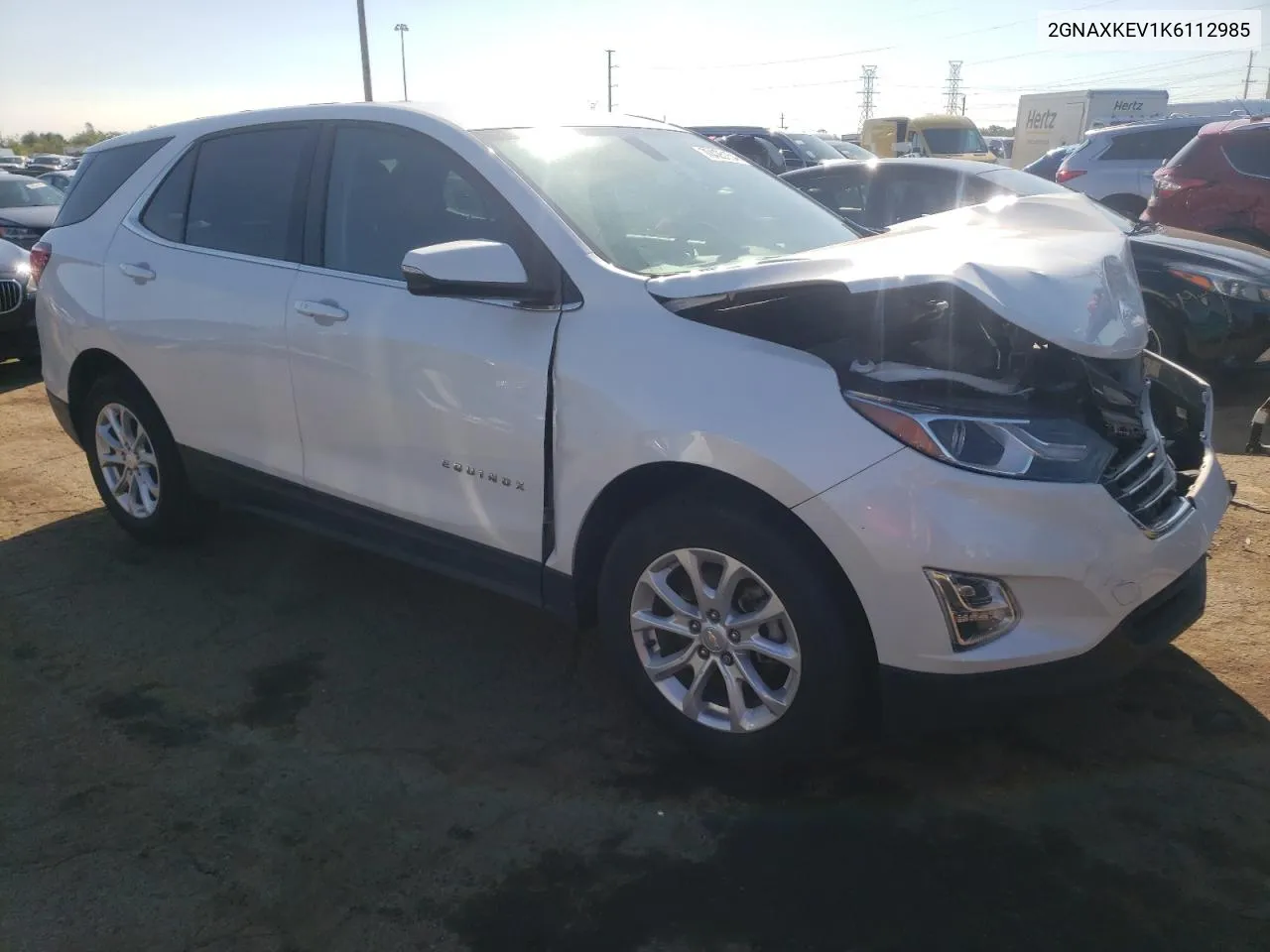 2GNAXKEV1K6112985 2019 Chevrolet Equinox Lt