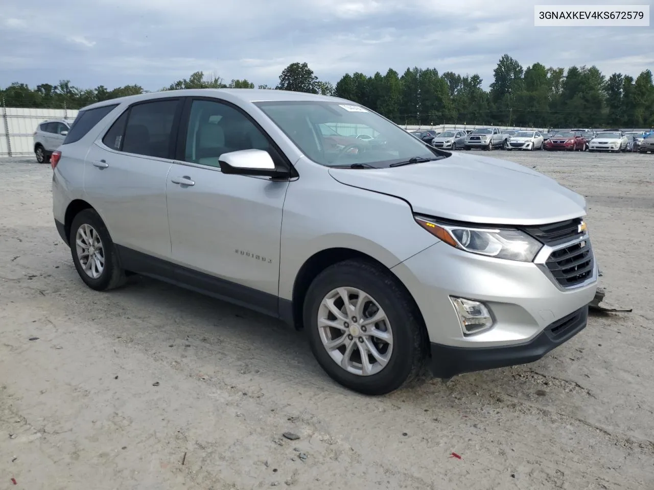 2019 Chevrolet Equinox Lt VIN: 3GNAXKEV4KS672579 Lot: 70440494