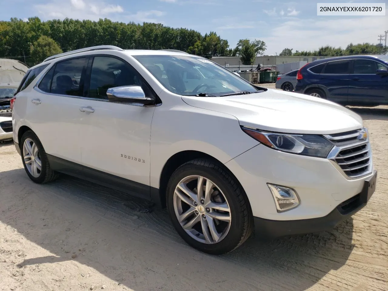 2GNAXYEXXK6201720 2019 Chevrolet Equinox Premier