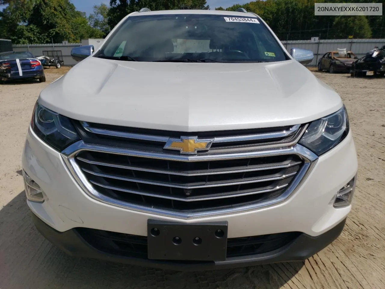 2GNAXYEXXK6201720 2019 Chevrolet Equinox Premier