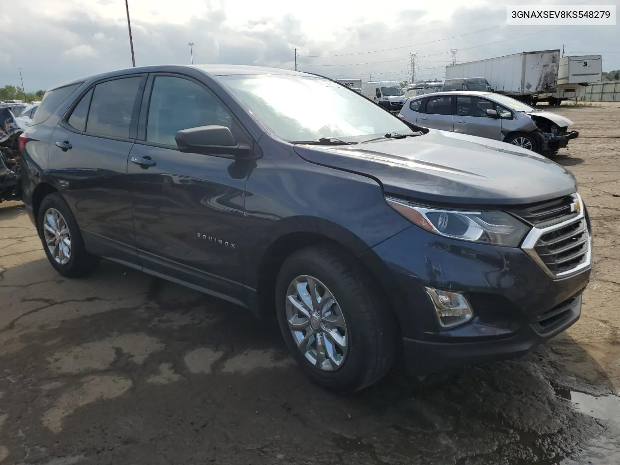 3GNAXSEV8KS548279 2019 Chevrolet Equinox Ls