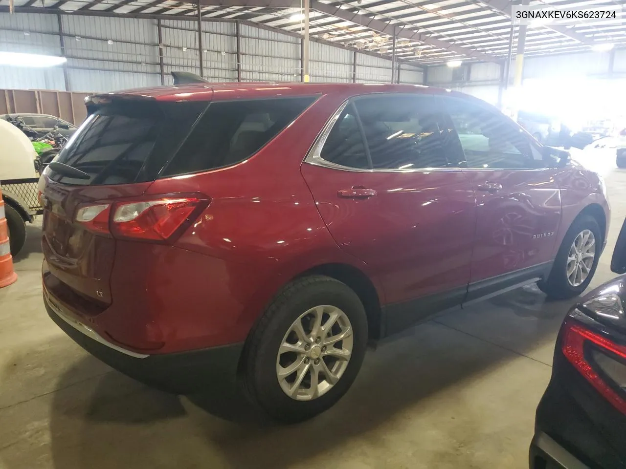 2019 Chevrolet Equinox Lt VIN: 3GNAXKEV6KS623724 Lot: 70643334