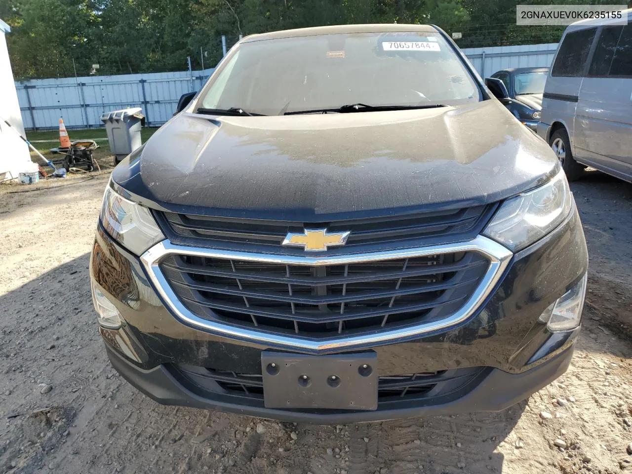 2GNAXUEV0K6235155 2019 Chevrolet Equinox Lt