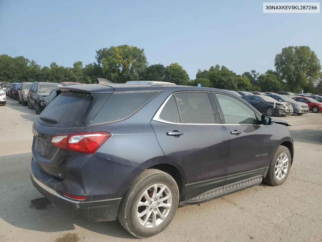 2019 Chevrolet Equinox Lt VIN: 3GNAXKEV5KL287266 Lot: 70779214