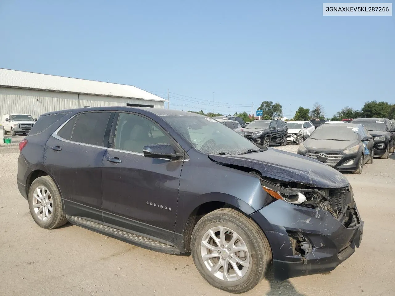 2019 Chevrolet Equinox Lt VIN: 3GNAXKEV5KL287266 Lot: 70779214