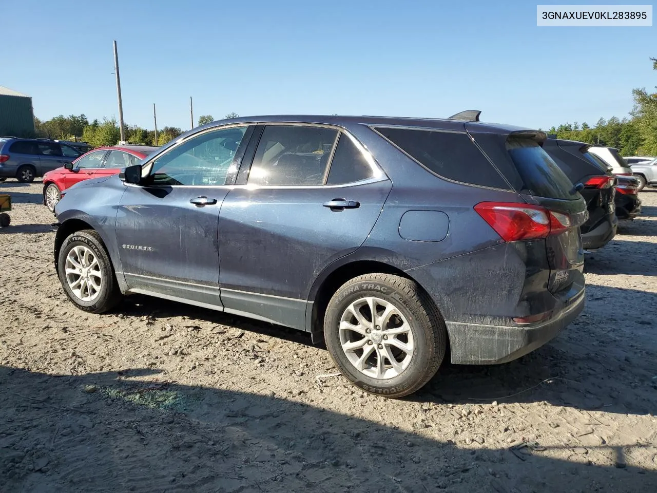 2019 Chevrolet Equinox Lt VIN: 3GNAXUEV0KL283895 Lot: 70781084