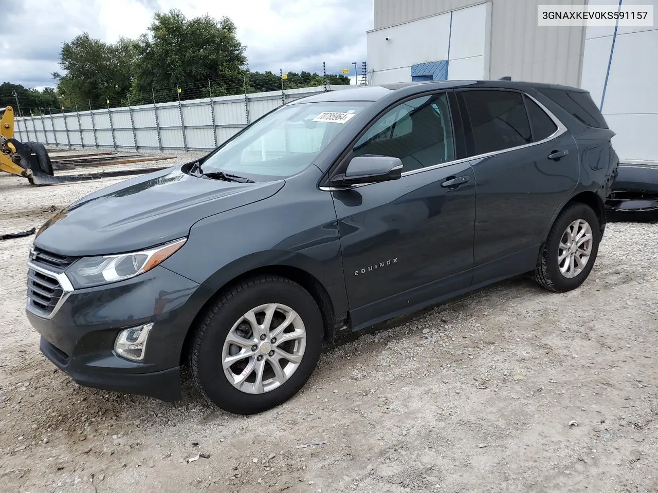 2019 Chevrolet Equinox Lt VIN: 3GNAXKEV0KS591157 Lot: 70785964