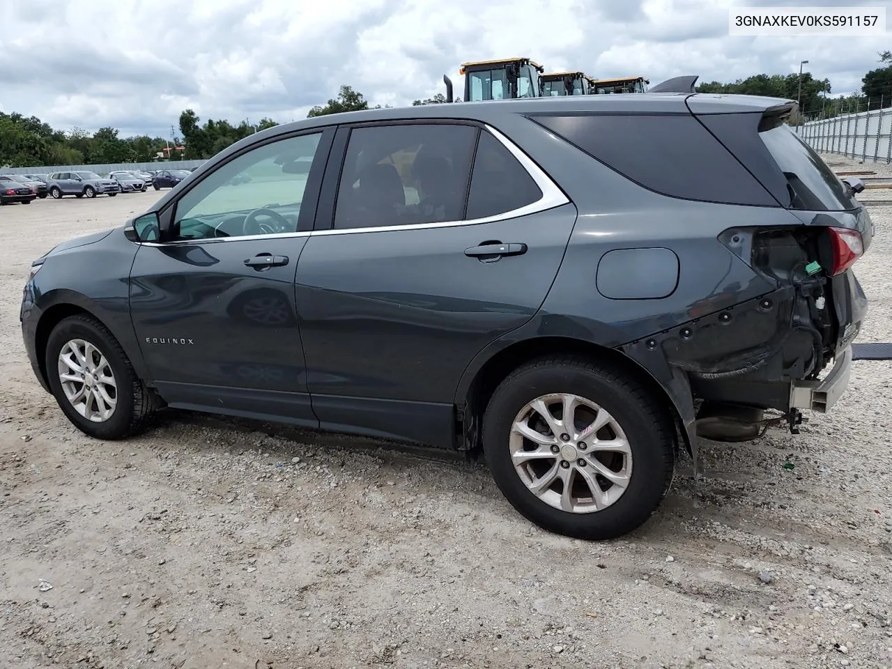 2019 Chevrolet Equinox Lt VIN: 3GNAXKEV0KS591157 Lot: 70785964