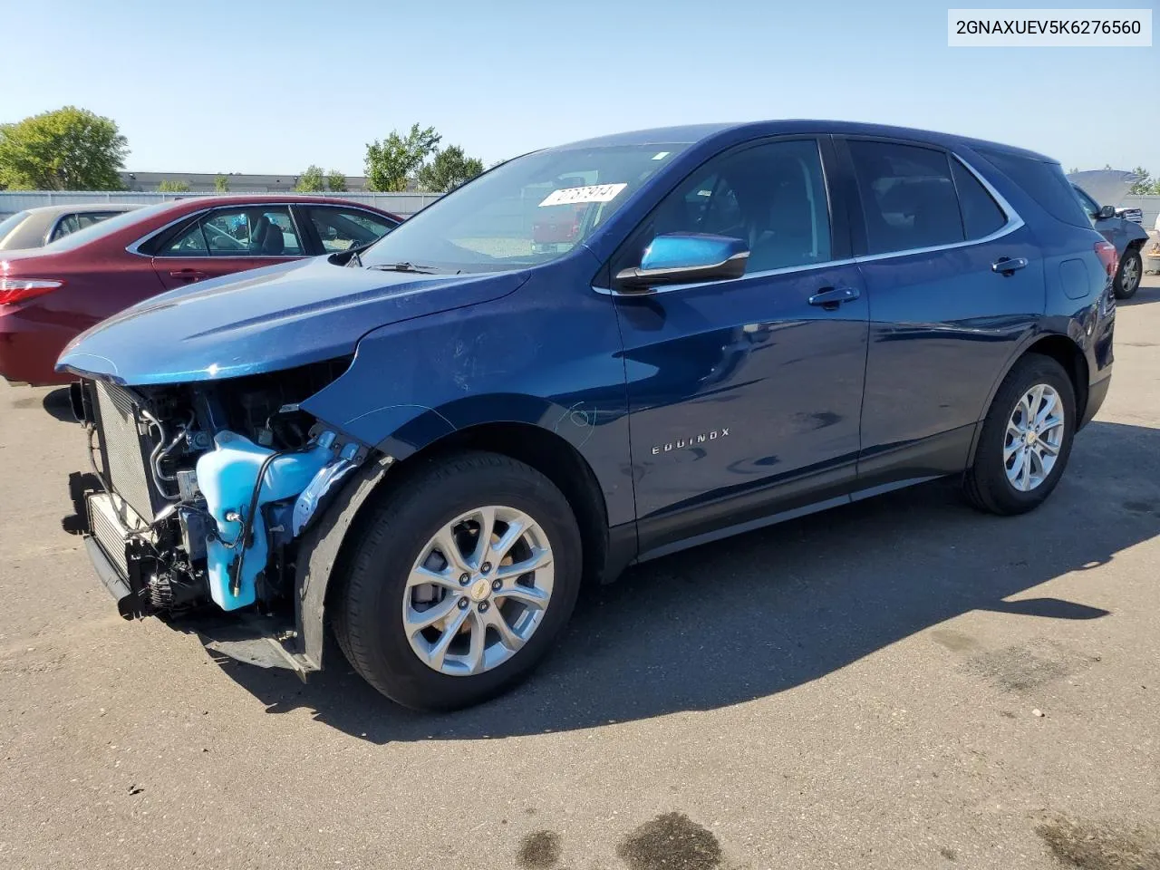 2019 Chevrolet Equinox Lt VIN: 2GNAXUEV5K6276560 Lot: 70787914