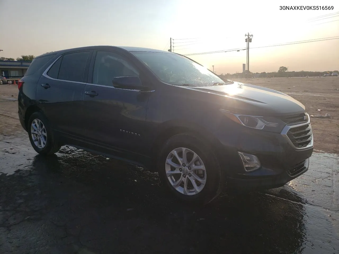 2019 Chevrolet Equinox Lt VIN: 3GNAXKEV0KS516569 Lot: 70834734