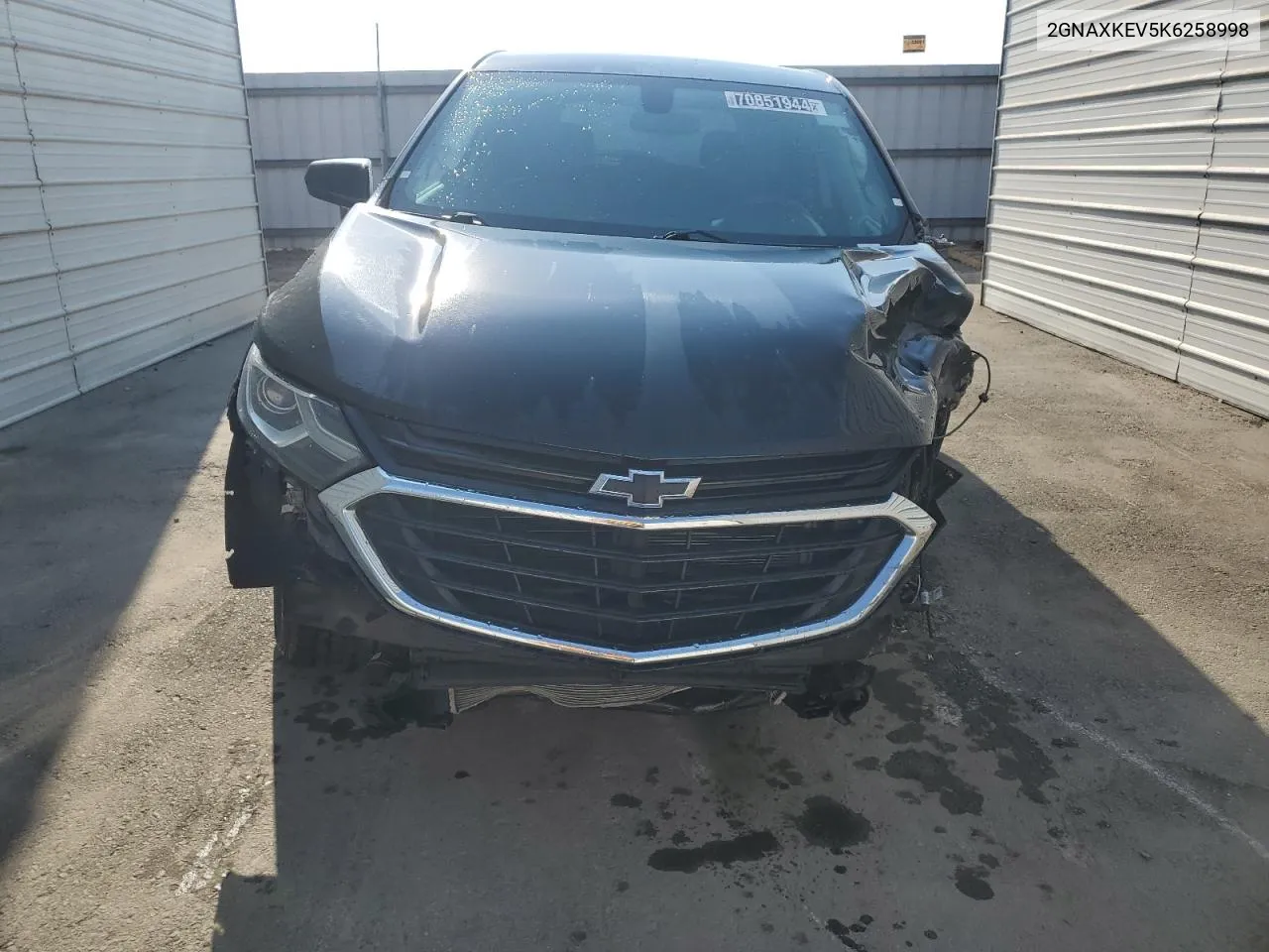 2GNAXKEV5K6258998 2019 Chevrolet Equinox Lt