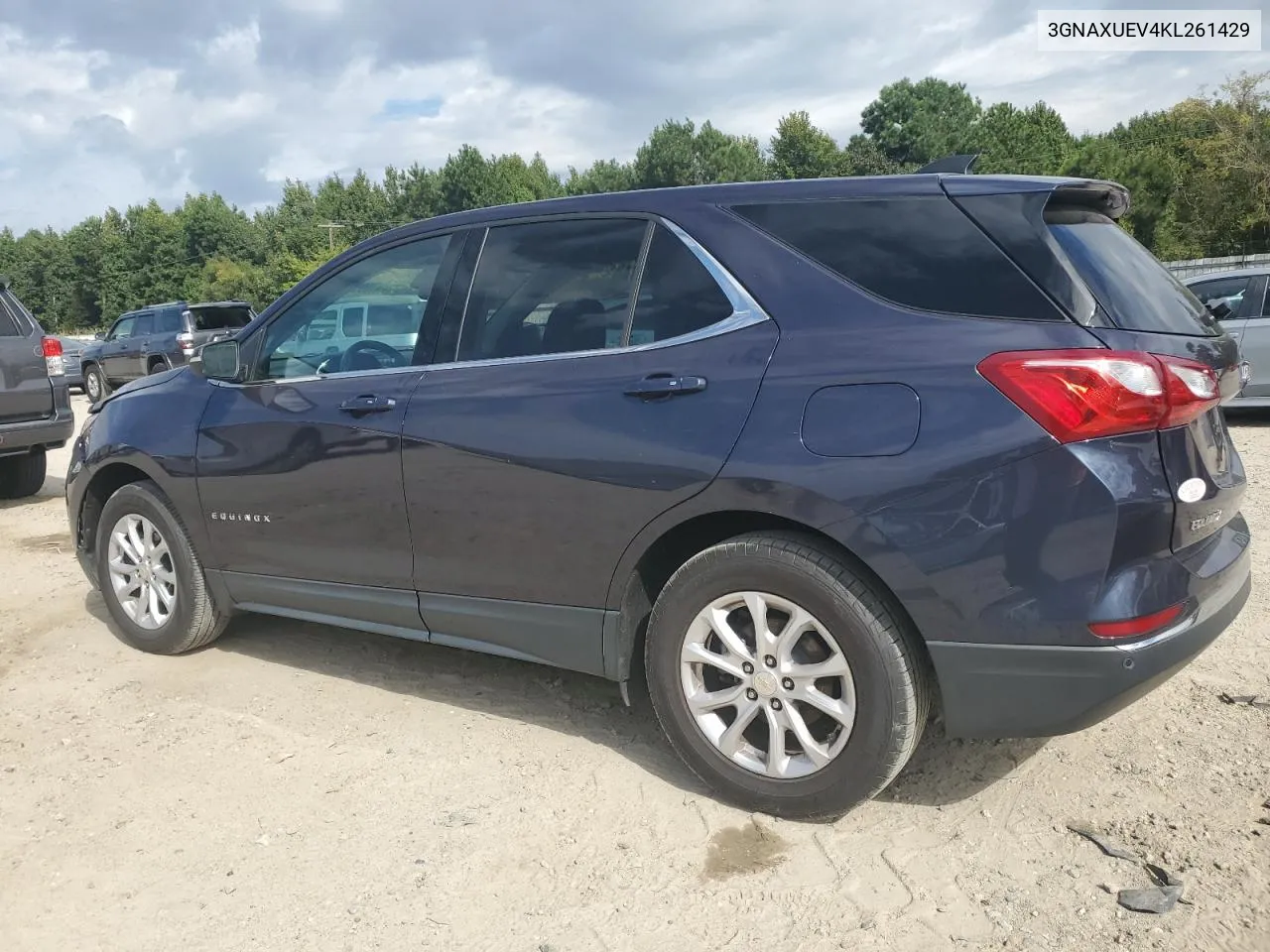 2019 Chevrolet Equinox Lt VIN: 3GNAXUEV4KL261429 Lot: 70950044