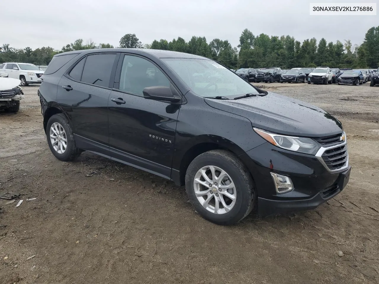 2019 Chevrolet Equinox Ls VIN: 3GNAXSEV2KL276886 Lot: 70965774