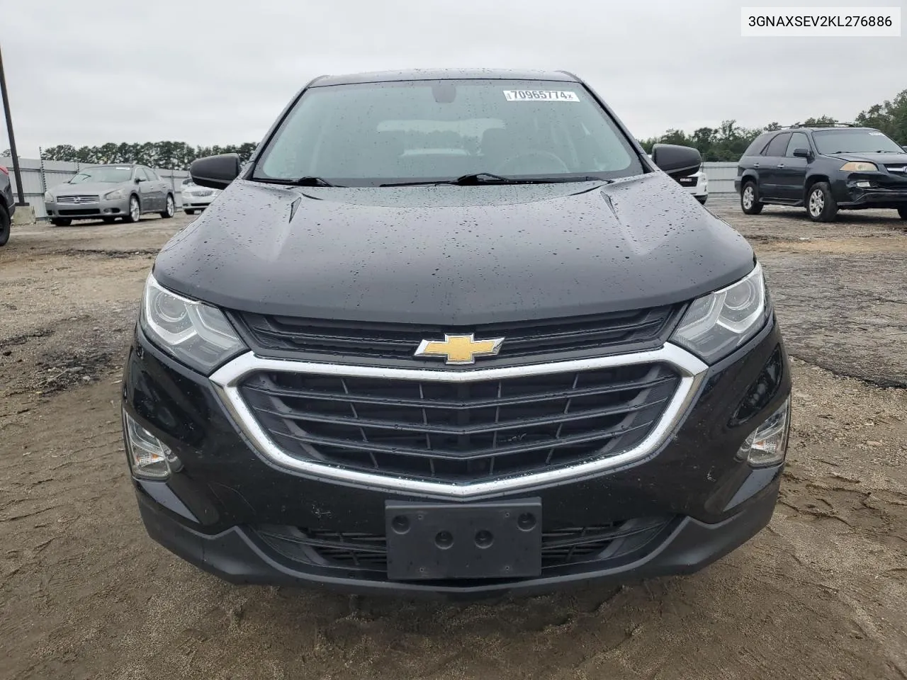 2019 Chevrolet Equinox Ls VIN: 3GNAXSEV2KL276886 Lot: 70965774