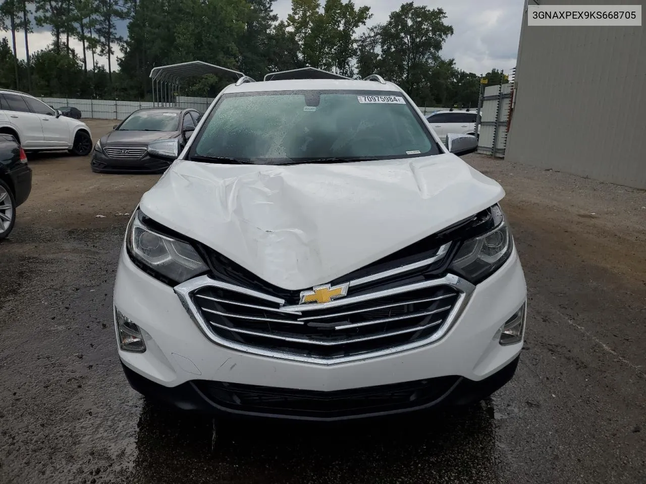 2019 Chevrolet Equinox Premier VIN: 3GNAXPEX9KS668705 Lot: 70975984