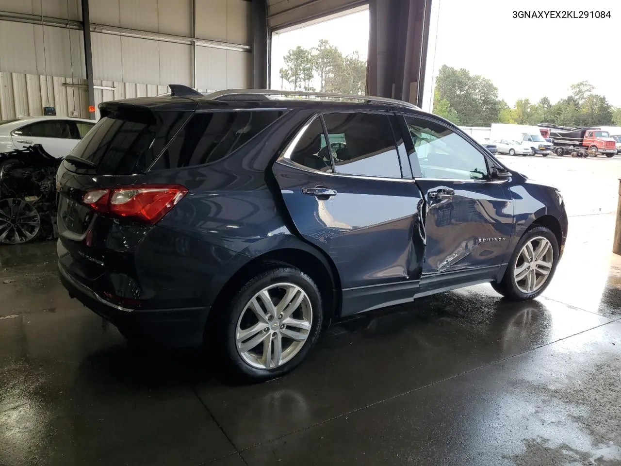 2019 Chevrolet Equinox Premier VIN: 3GNAXYEX2KL291084 Lot: 71003374