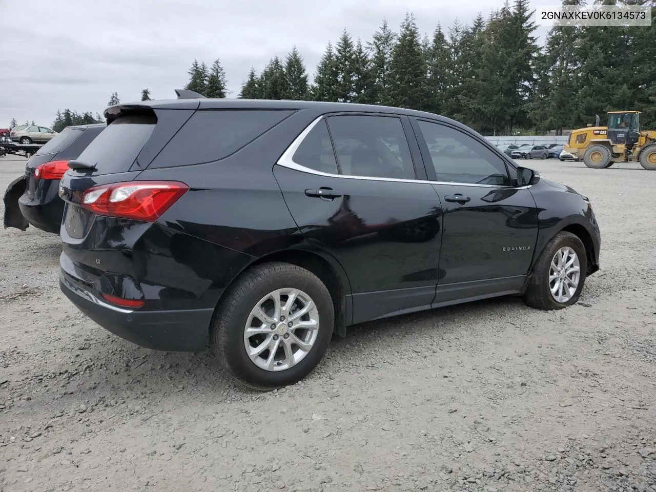 2019 Chevrolet Equinox Lt VIN: 2GNAXKEV0K6134573 Lot: 71005014