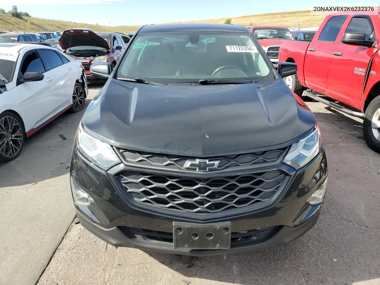 2GNAXVEX2K6232376 2019 Chevrolet Equinox Lt