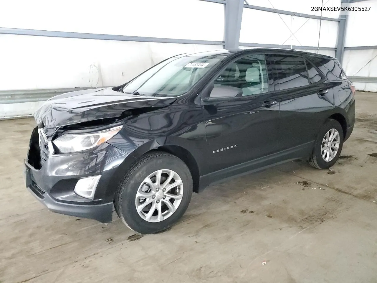 2019 Chevrolet Equinox Ls VIN: 2GNAXSEV5K6305527 Lot: 71132494