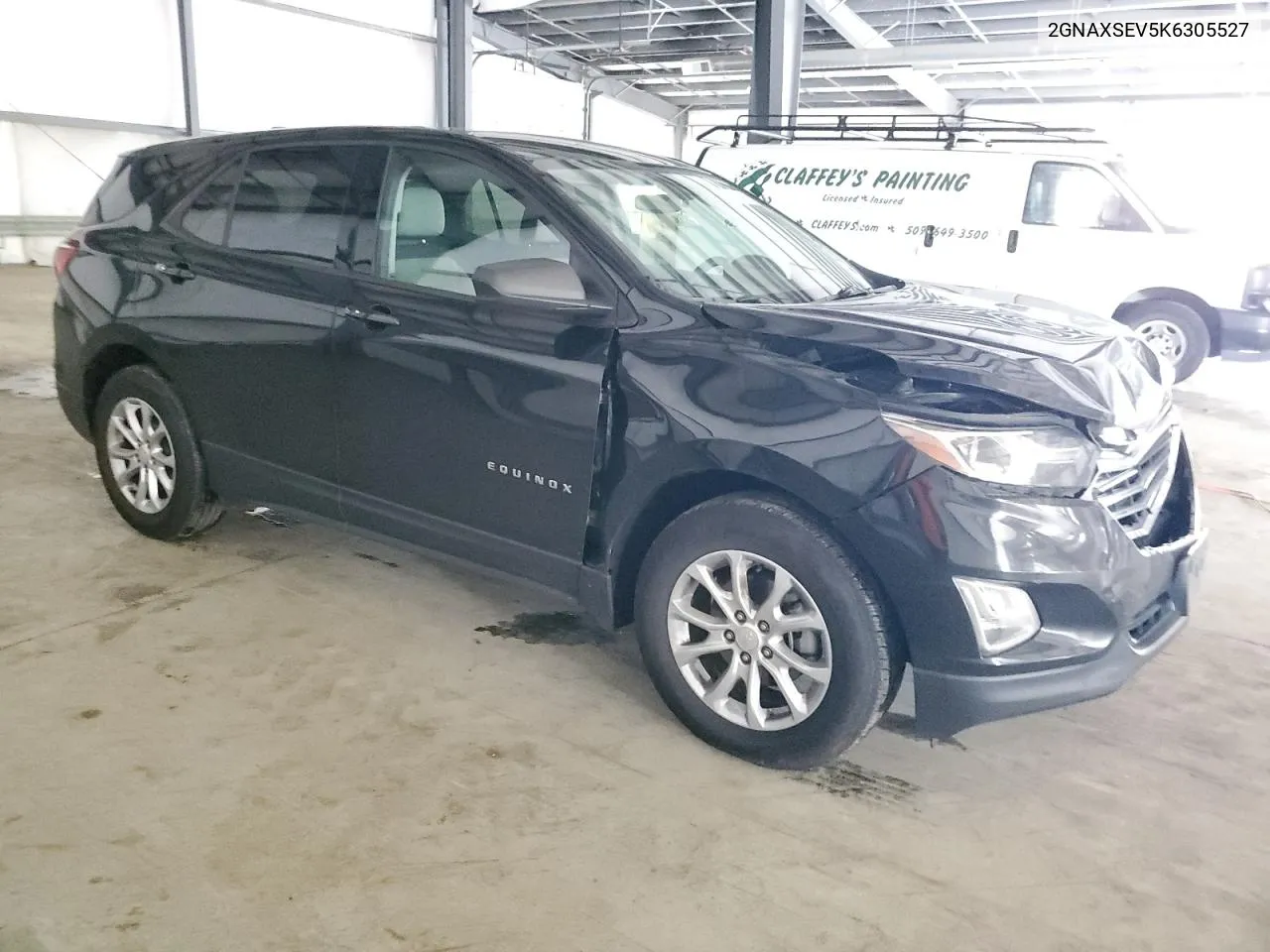 2019 Chevrolet Equinox Ls VIN: 2GNAXSEV5K6305527 Lot: 71132494